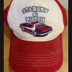 Vintage Style Starsky And Hutch Official Red/White Torino Snapback Cap Hat
